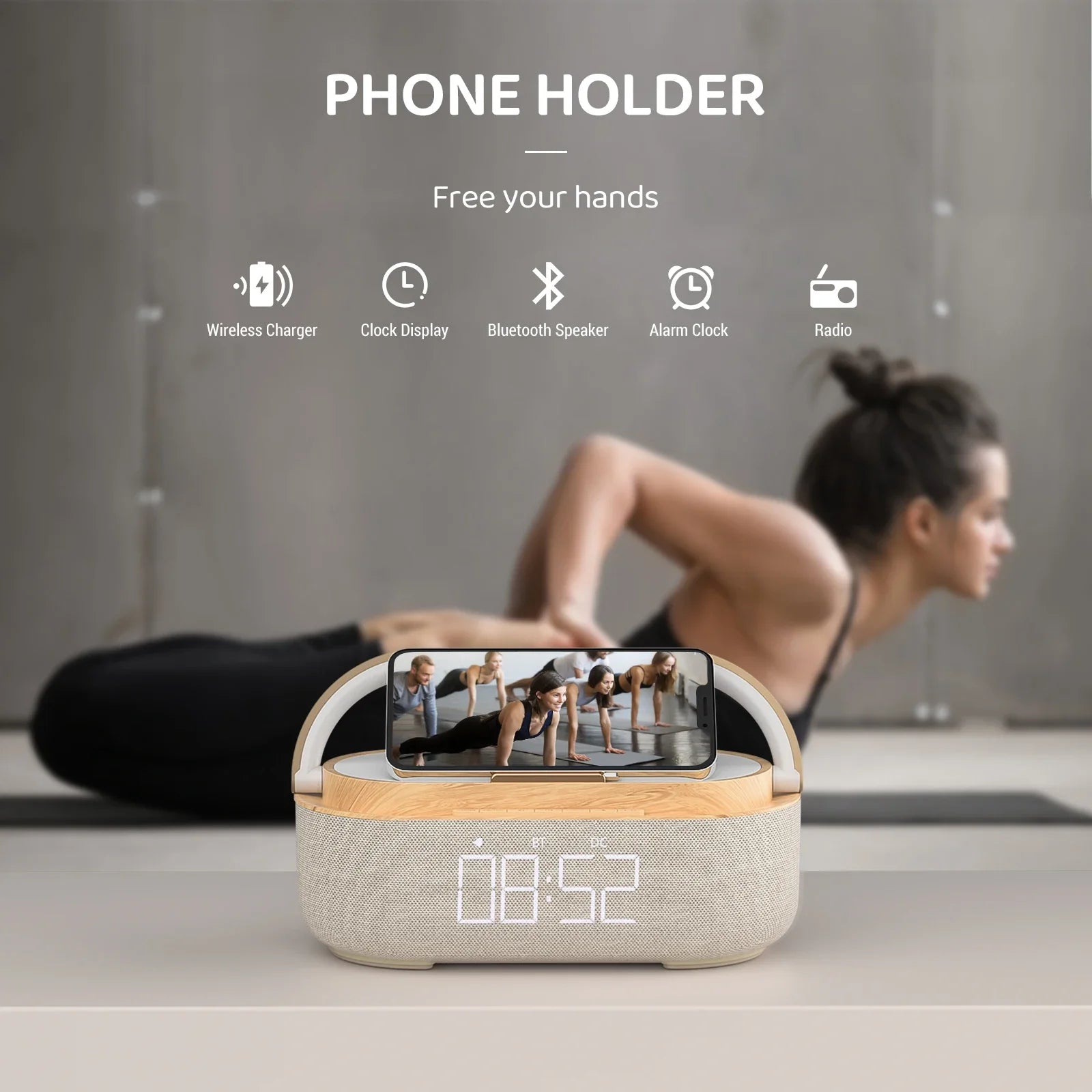 Smart Harmony Speaker Clock